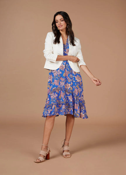 LOOBIE'S STORY - Luminary blue floral dress! 10