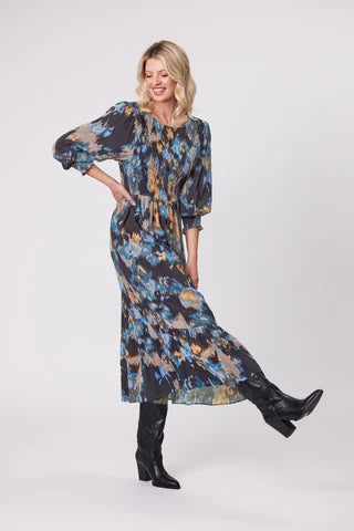 LEMON TREE "Annabel" viscose midi dress! 18