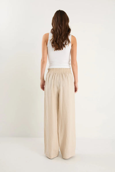 AMONG THE BRAVE "Guardian" wide leg linen pant! 16