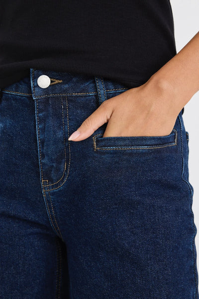 STORIES BE TOLD "Concert" wide leg jean - Indigo! 10