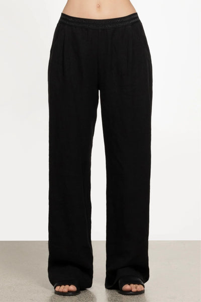 REPERTOIRE "Dakota" glitter waistband wide leg pant! 14