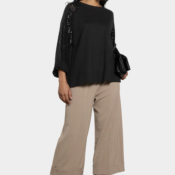 REPERTOIRE (LN) NZ "London" wide crop pant! 10