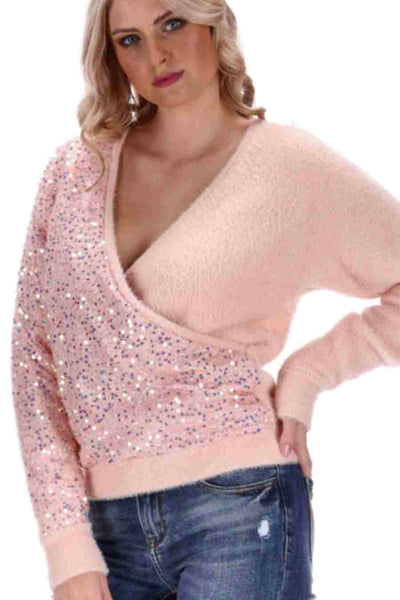 AUGUSTINE (BN) "Tori" sequin knit jumper! 14