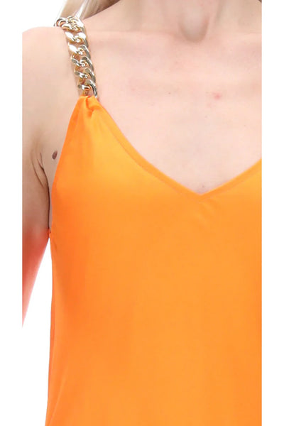 AUGUSTINE (BN) "Devan" Gold chain maxi dress! 12