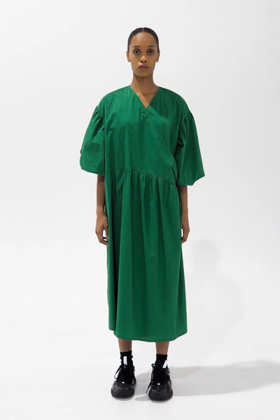 RICOCHET (NZ) Cali green wrap midi dress! 10-14