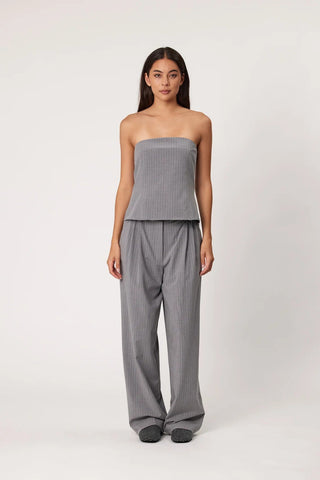 REMAIN (LN) Dallas pant - Smoke pinstripe! 14