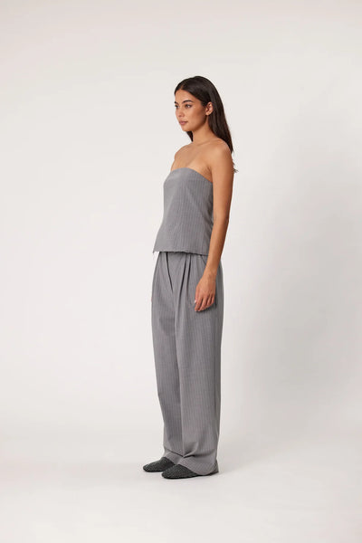 REMAIN (LN) Dallas pant - Smoke pinstripe! 14