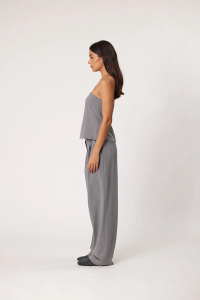 REMAIN (LN) Dallas pant - Smoke pinstripe! 14