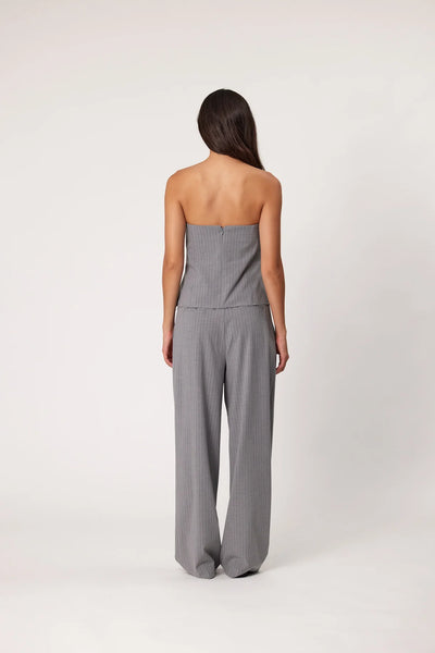 REMAIN (LN) Dallas pant - Smoke pinstripe! 14