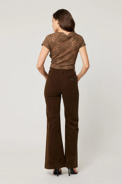 ROLLA'S "Eastcoast flare" cord pant - Nutmeg! 16