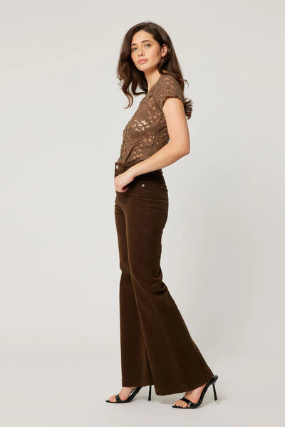 ROLLA'S "Eastcoast flare" cord pant - Nutmeg! 16