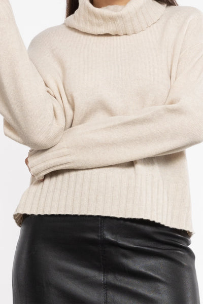 REPERTOIRE - Lambswool blend turtle-neck jumper! 10-14