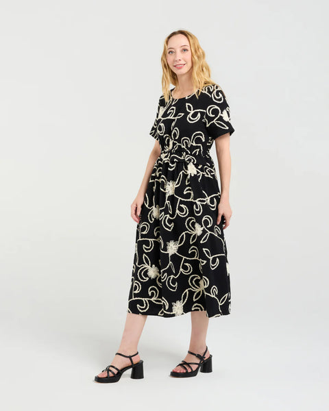 SEDUCE (LN) Embroidered Brodie dress - Fold garden! 16