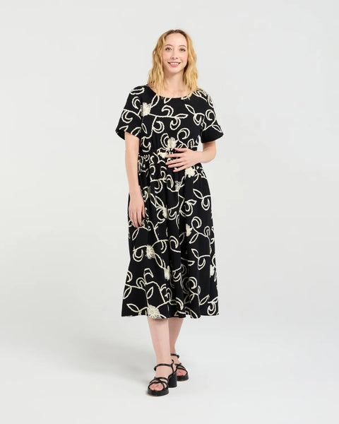 SEDUCE (LN) Embroidered Brodie dress - Fold garden! 16