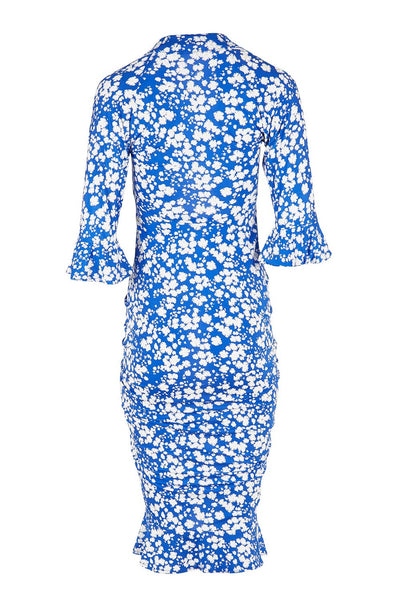 SACHA DRAKE (BN) "Somerland" ruched dress! 10