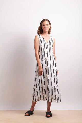 NERIS (LN) Soft focus ramie midi dress! 14