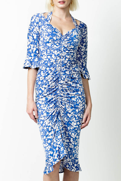 SACHA DRAKE (BN) "Somerland" ruched dress! 10