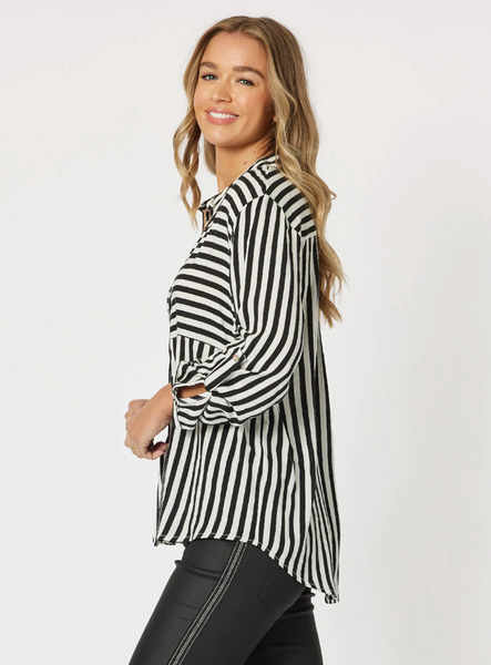 THREADZ (LN) Tina stripe shirt! 12