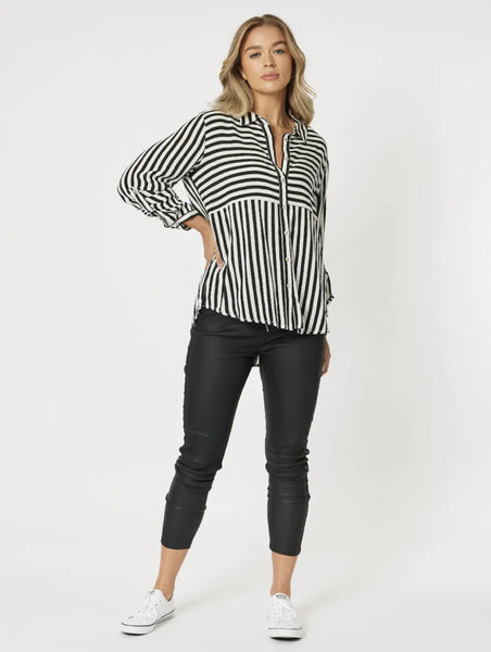 THREADZ (LN) Tina stripe shirt! 12