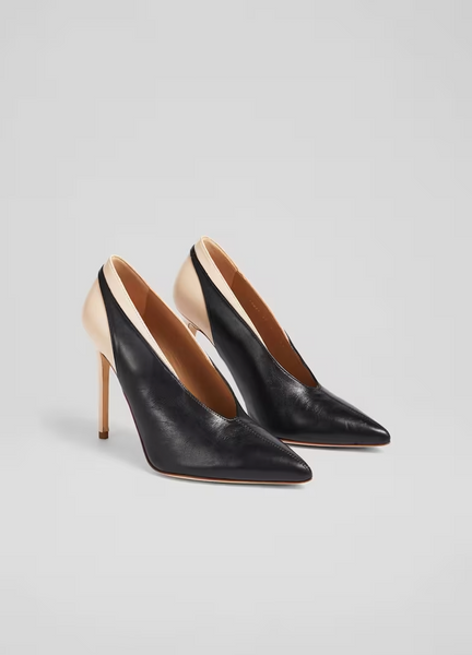 LK BENNETT (BN)(ES) "Quinny" leather heels! 39