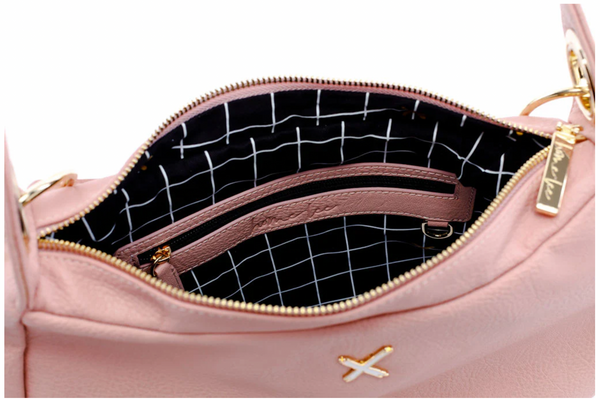 HOME-LEE (BN) "Bella" blush pink bag!