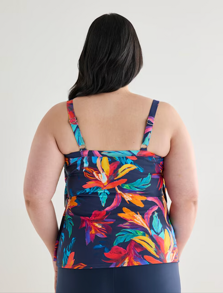 ZEST Resort (LN) Tiered tankini - Sunset floral! 16