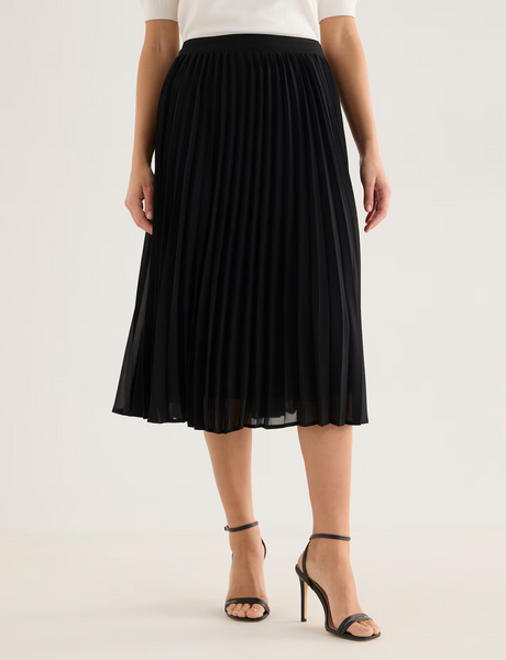 OLIVER BLACK (BN) "Sunray" pleat skirt! 12