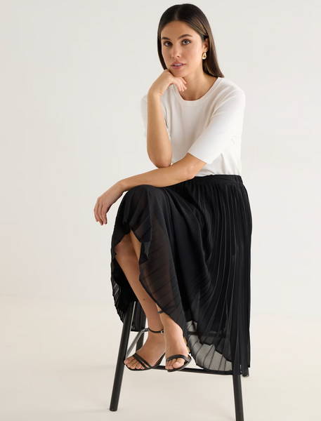 OLIVER BLACK (BN) "Sunray" pleat skirt! 12