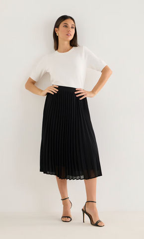 OLIVER BLACK (BN) "Sunray" pleat skirt! 12