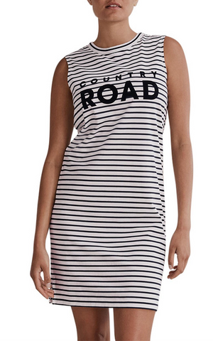 COUNTRY ROAD "Stripe modern tank" dress! 14