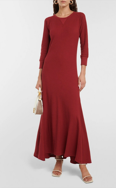 POLO by Ralph Lauren (LN) Cotton knit midi dress! 8-10
