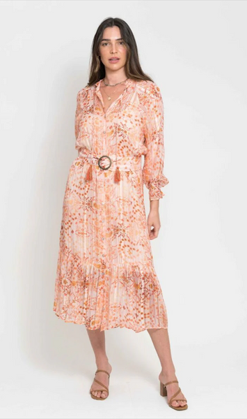 GYSETTE - Jai belted floral midi dress! 12