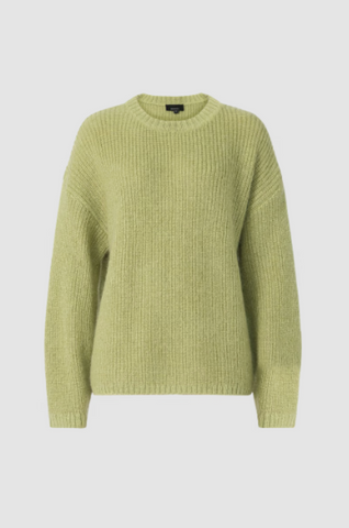 MOOCHI "Server" mohair + merino sweater! 10-12
