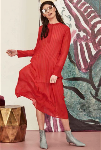 CURATE By Trelise "Swept away" viscose sheer dress! 10-12