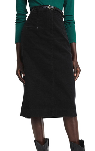 WITCHERY - Corduroy pocket detail midi skirt! 10