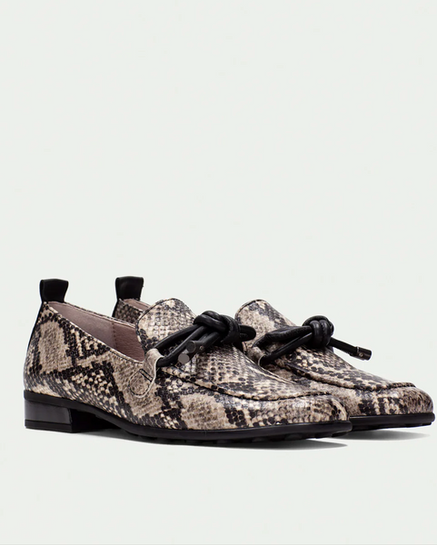 HISPANITAS (LN) ES - Genova leather loafer - Anaconda! 40
