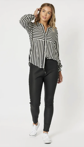 THREADZ (LN) Tina stripe shirt! 12