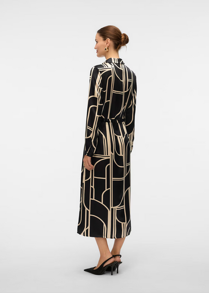 VERO MODA (LN) "Hadley" silky shirt dress! 14