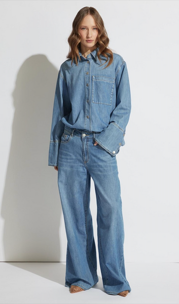 DECJUBA (LN) Jenna Palazzo wide leg jean! 14