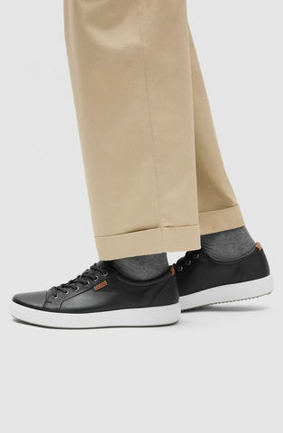 ECCO (LN) Soft 7 leather sneakers - Black! 40