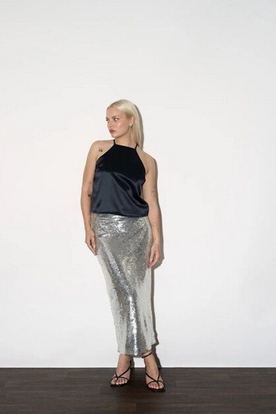 STUDIO M (BN) "Shine bright" sequin skirt! 18