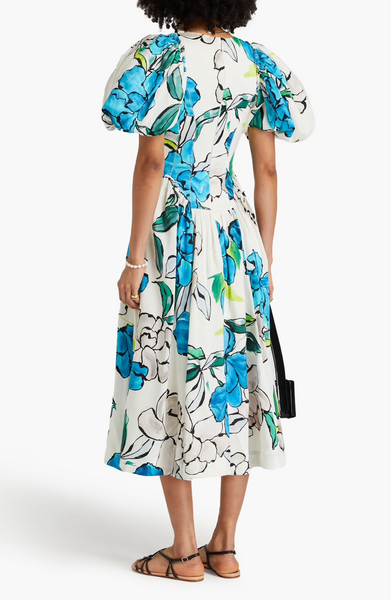 AJE (BN) "Pedestal corsetted" Camelia midi dress! 12-14