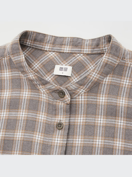 UNIQLO - Soft flannel flare shirt dress! 16