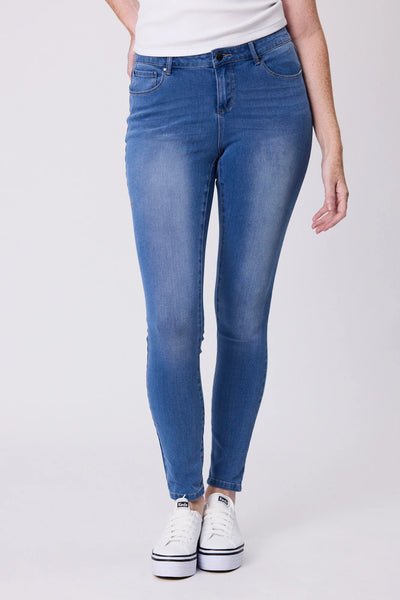 SCULPT - Indigo skinny jeans! 6-8