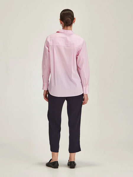SILLS (LN) Princeton pink stripe shirt! 14