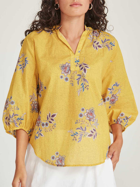 SILLS (LN) NZ - Erika floral cotton voile blouse! 14