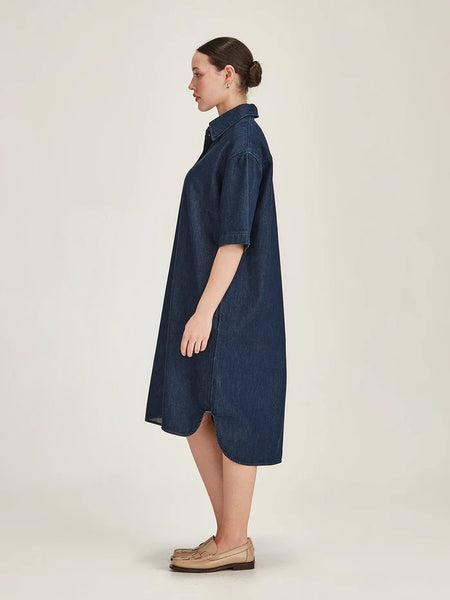 SILLS (LN) Alexa denim shirt dress! 14