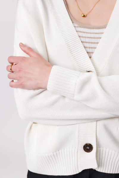 MARLOW (LN) Summer soho cardigan - Ivory! 14