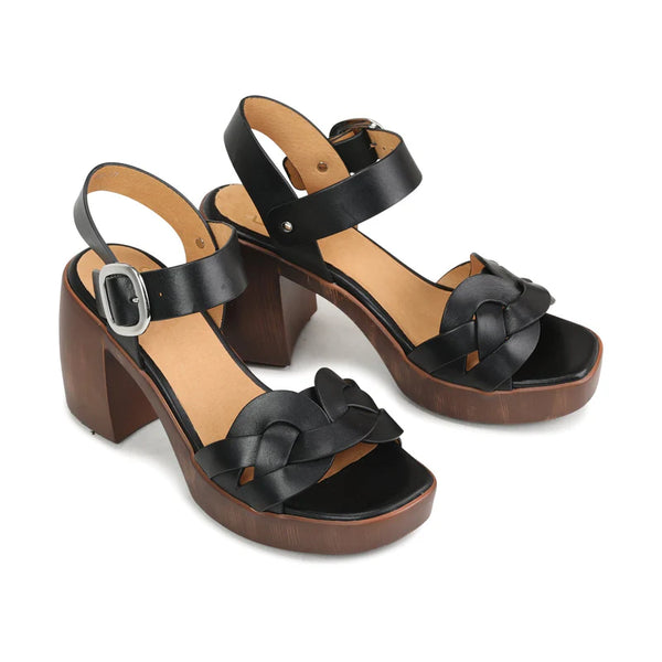 EOS (LN) "Spirited" leather sandals! 38
