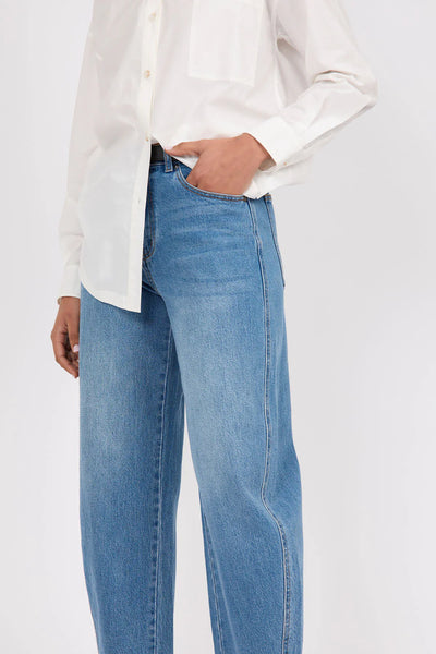 MARLOW - Organic cotton barrel leg jean! 12
